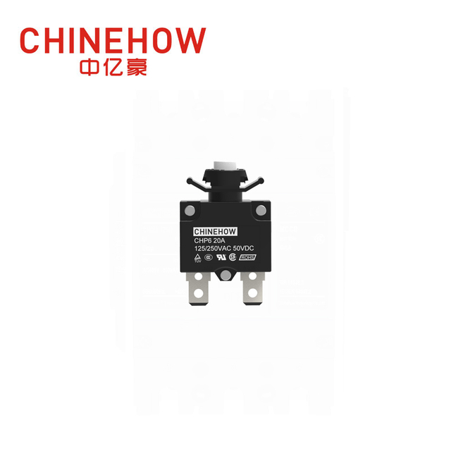 CHP6-8A Pousser pour réinitialiser le disjoncteur