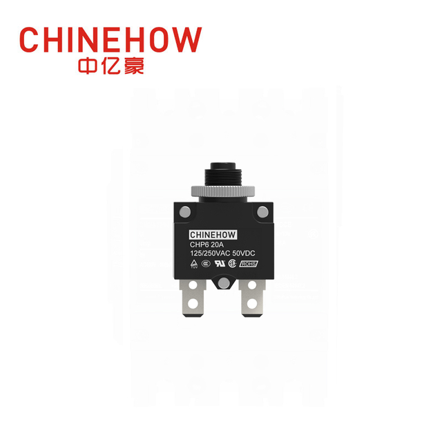 Disjoncteur à poussoir de type CHP6-D pour réinitialiser