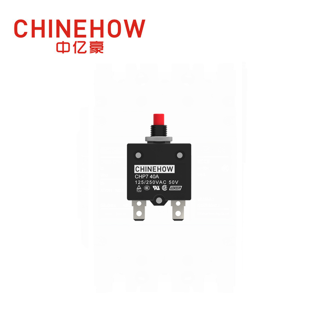 CHP7-C1 Type Push To Reset Disjoncteur