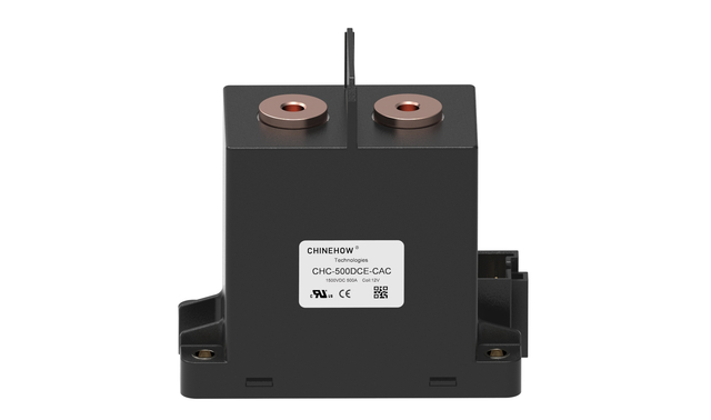 CHC-500 Electrical HV 24V 48V DC Contactor 500A Haute tension 1500VDC DC Relais pour véhicule électrique