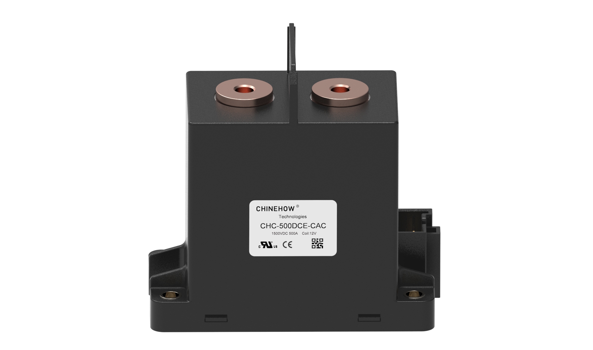 CHC-500 Electrical HV 24V 48V DC Contactor 500A Haute tension 1500VDC DC Relais pour véhicule électrique