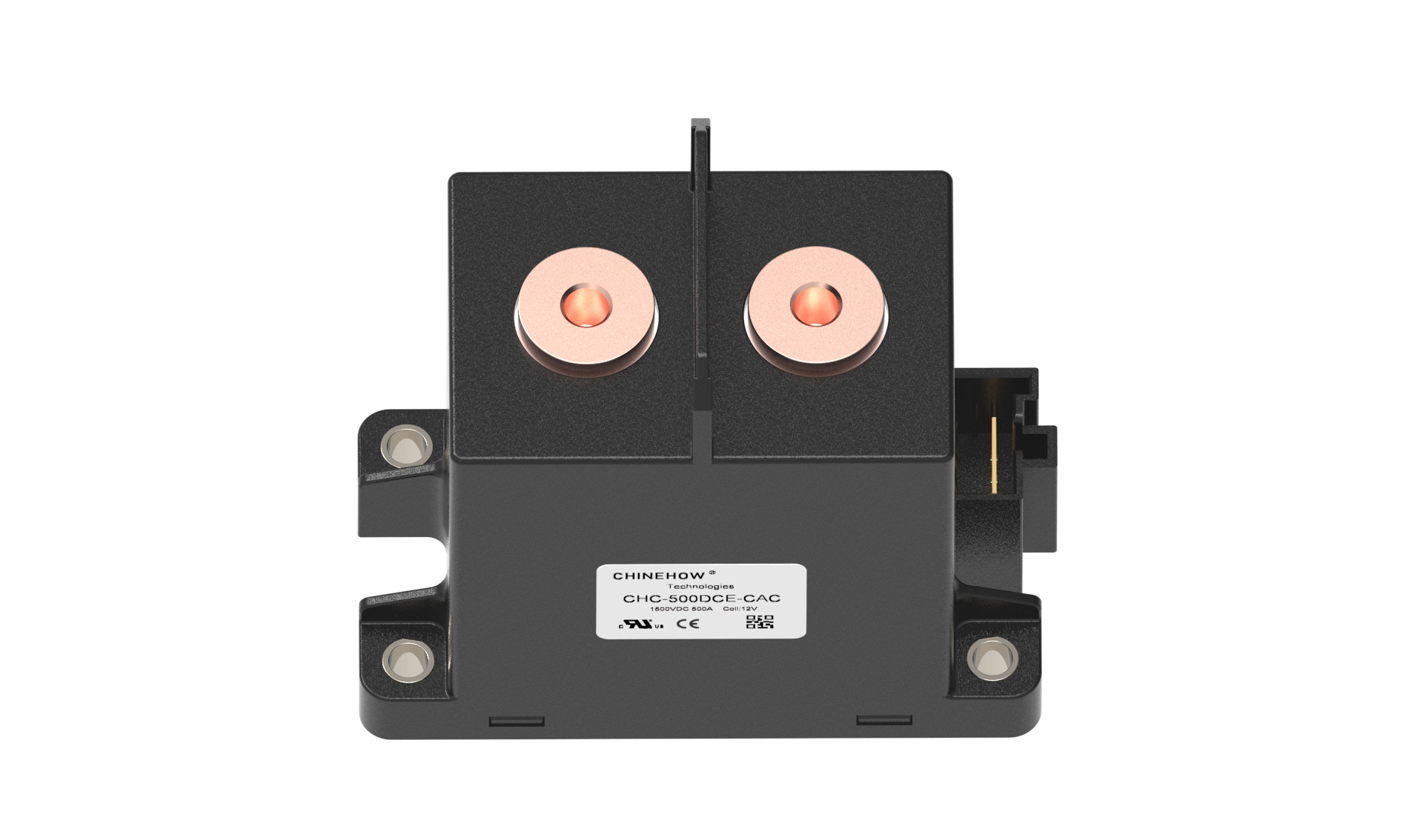 CHC-500 Electrical HV 24V 48V DC Contactor 500A Haute tension 1500VDC DC Relais pour véhicule électrique