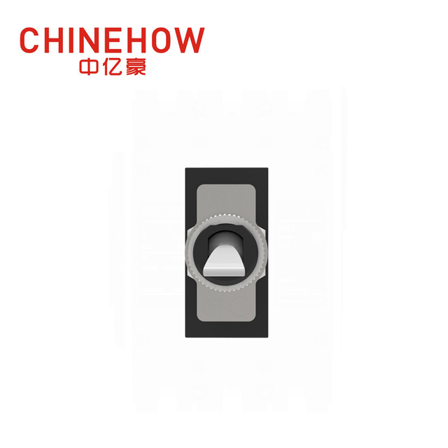 Actionneur de palette de disjoncteur magnétique Hudraulic CVP-SM avec languette (QC250) 1P noir