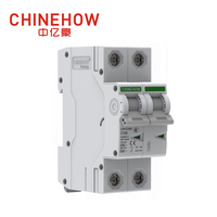 Disjoncteur miniature blanc IEC 2P série CVP-CHB1