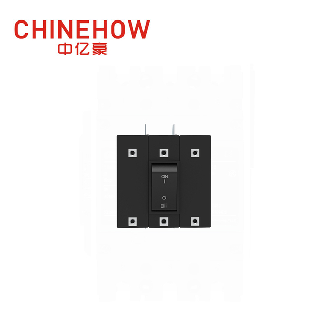 Actionneur à bascule d'angle de disjoncteur magnétique hydraulique CVP-TH avec vis M4 avec cosses Upturend 3P 