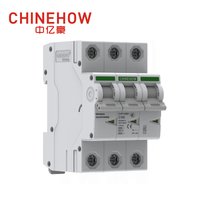 Disjoncteur miniature blanc IEC 3P série CVP-CHB1