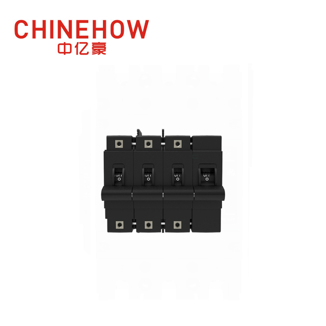 Actionneur à longue poignée pour disjoncteur magnétique hydraulique CVP-FR avec barrières à vis et bornes M5 3P + télécommande 