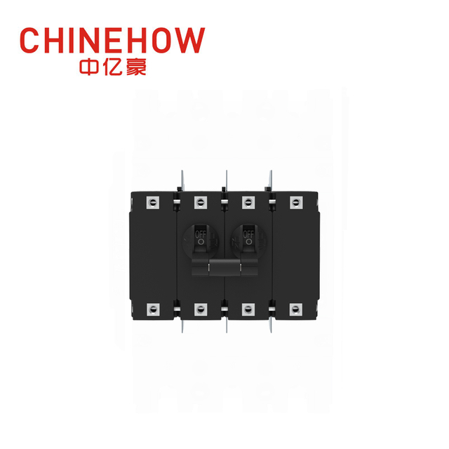 CVP-TH disjoncteur magnétique hydraulique actionneur à longue poignée 2 pôles avec vis M4 avec cosses Upturend 4P 