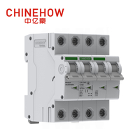 Disjoncteur miniature blanc IEC 4P série CVP-CHB1