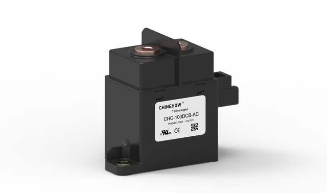 100A Relais scellé en céramique scellé en céramique à haute tension 1500VDC