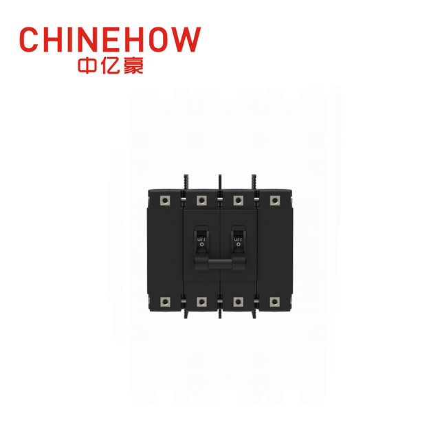 CVP-FR Disjoncteur magnétique hydraulique Actionneur à longue poignée par unité avec goujon M6 et barrières terminales 4P 