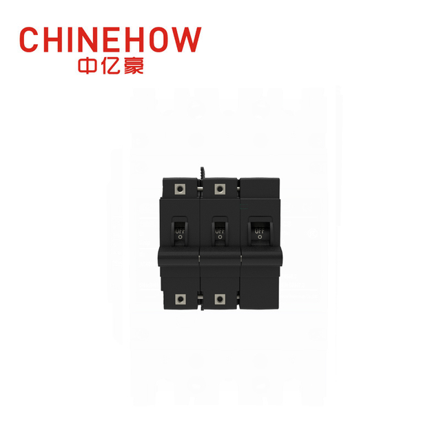 CVP-FR Disjoncteur Magnétique Hydraulique Actionneur Longue Poignée avec Vis M5 et Barrières Bornes 2P + Télécommande 