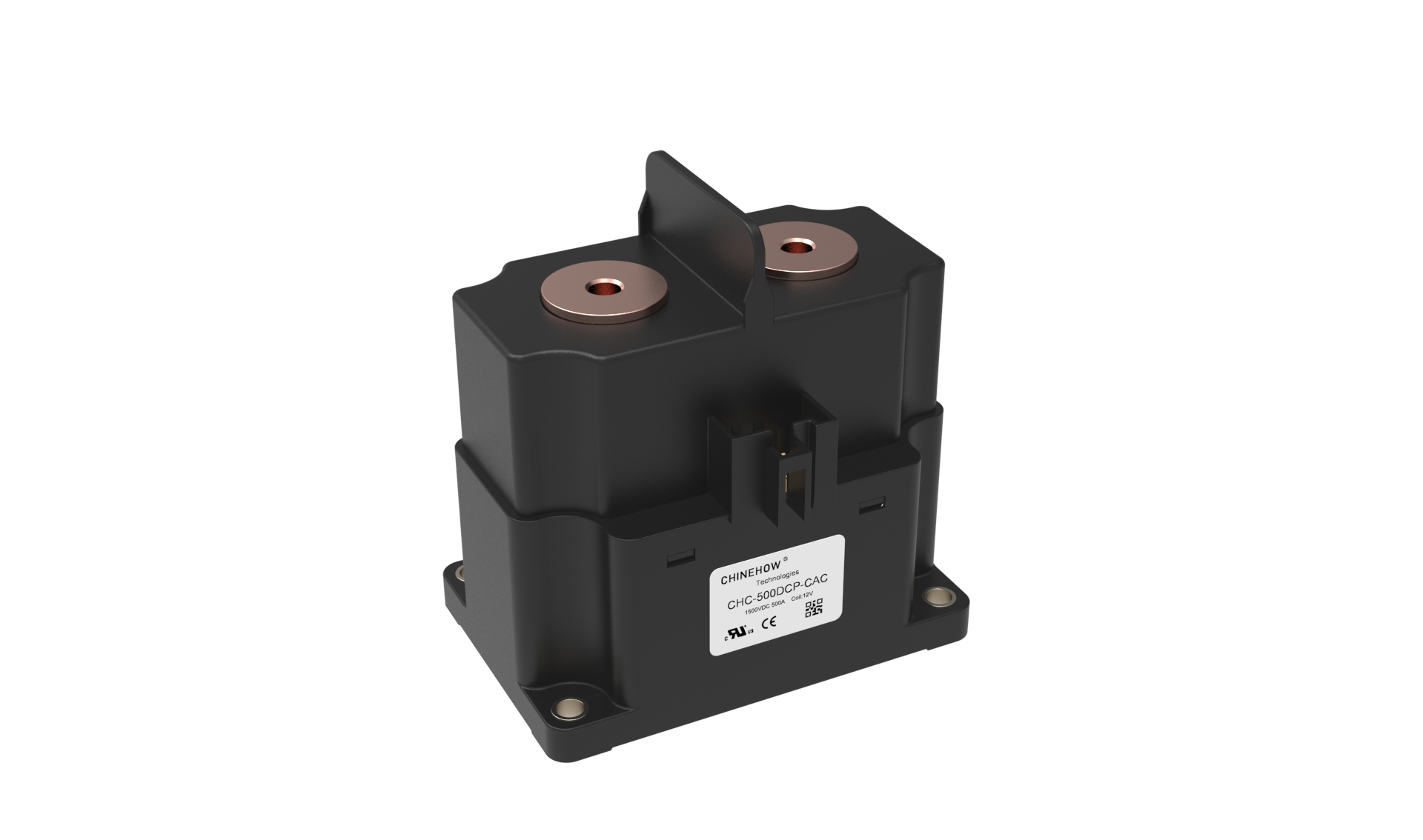 CHC-500 Electrical HV 24V 48V DC Contactor 500A Haute tension 1500VDC DC Relais pour véhicule électrique