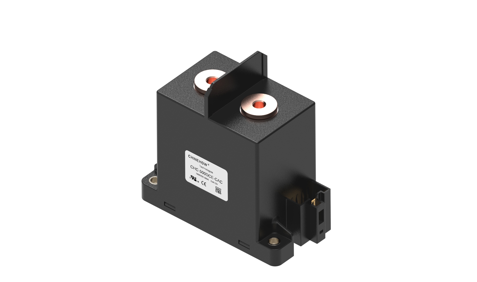 CHC-500 Electrical HV 24V 48V DC Contactor 500A Haute tension 1500VDC DC Relais pour véhicule électrique