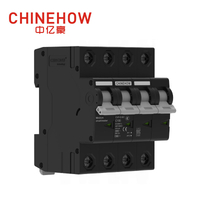 Mini disjoncteur miniature noir série CVP-CHB1 IEC 4P