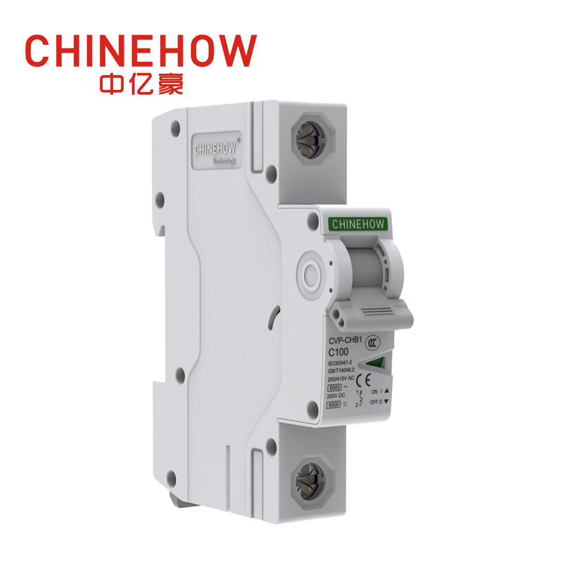 Disjoncteur miniature blanc IEC 1P série CVP-CHB1