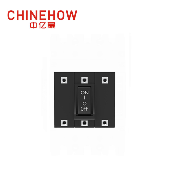 Bascule d'angle de disjoncteur magnétique Hudraulic CVP-BM avec actionneur de protection avec bus à vis M4 3P 